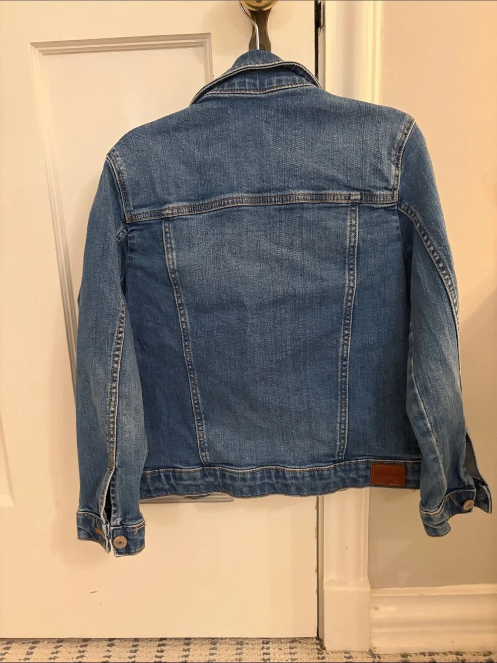 Zara Kids Medium Blue Denim Jacket with Button Front